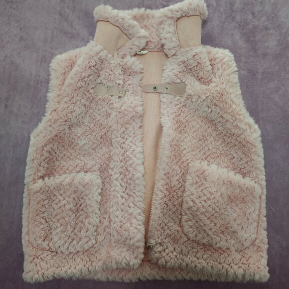 Other - Toddler Girls Faux Sherpa Vest
